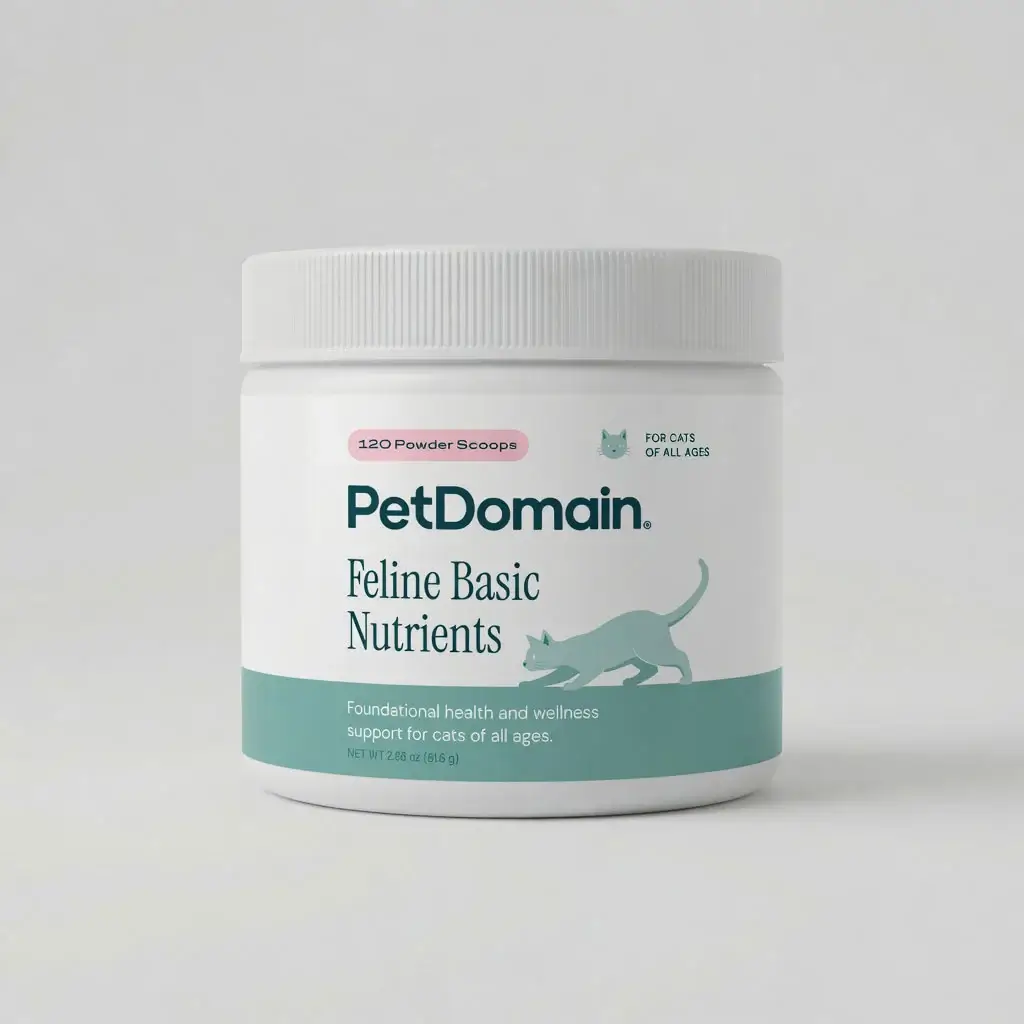 PetDomain™-pet-supplements-TN_FelineBasicNutrientsPowder_hero